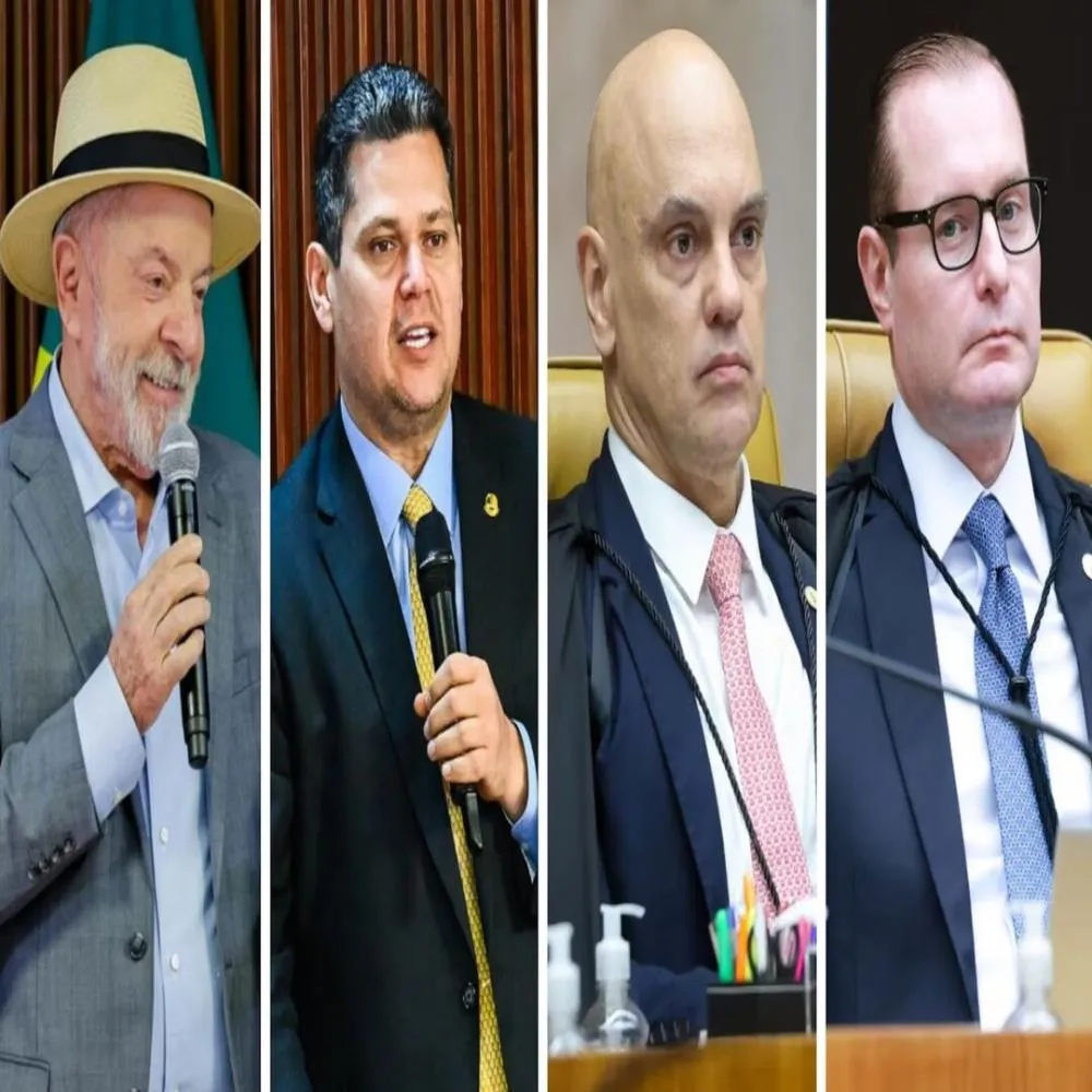 Lula e Alcolumbre se reúnem na casa de Alexandre de Moraes para jantar de reaproximação
