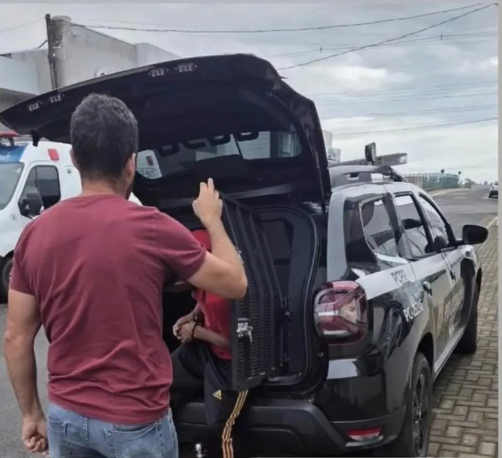 PCPR prende em flagrante suspeito de furto qualificado em loja de Ibaiti