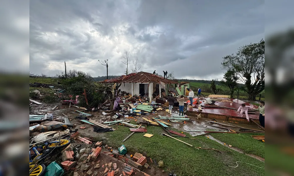 AMCG manifesta solidariedade a municípios dos Campos Gerais atingidos por tornado