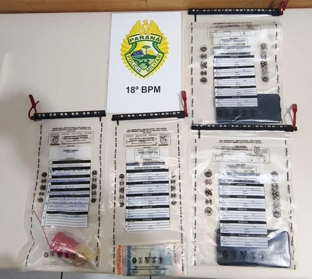 Homem é preso por tráfico de drogas após denúncia de venda de crack em Cornélio Procópio