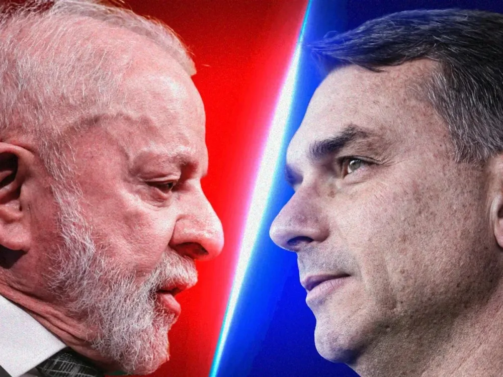 Flávio Bolsonaro tem 48,5% e Lula, 43,1% no segundo turno, diz Verita