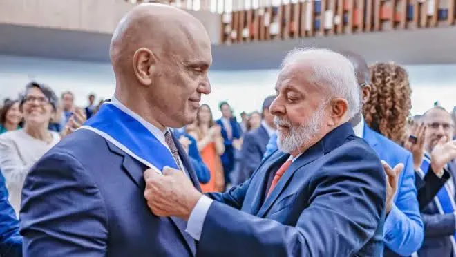 Lula aumentou anúncios nas redes no dia em que STF começou a julgar Moraes