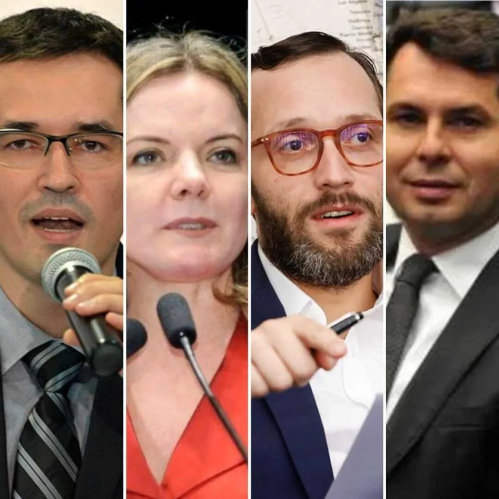Deltan aparece com 48,8%, Filipe Barros tem 31,4%, Gleisi 28,5% e Curi 28,2% na disputa pelo Senado no Paraná, diz pesquisa