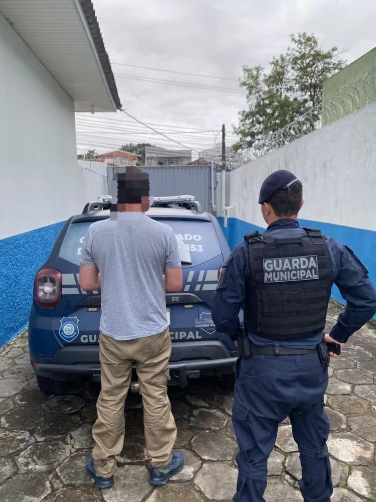 Guarda Municipal e Polícia Civil cumprem mandado de prisão em Telêmaco Borba