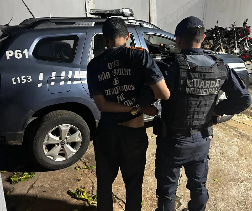 Guarda Municipal prende suspeito de furtar fios de cobre em Telêmaco Borba