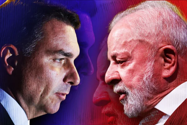 VERITÁ: Flávio Bolsonaro tem 47% e Lula, 45% no 1º turno