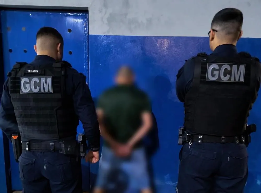 Homem agride esposa com faca e é preso pela Guarda Minicipal em Jaguariaíva 