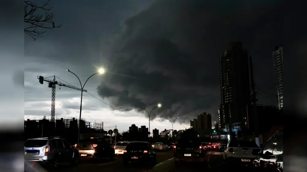 Temporal. (Madu Livramento, Jornal Midiamax)