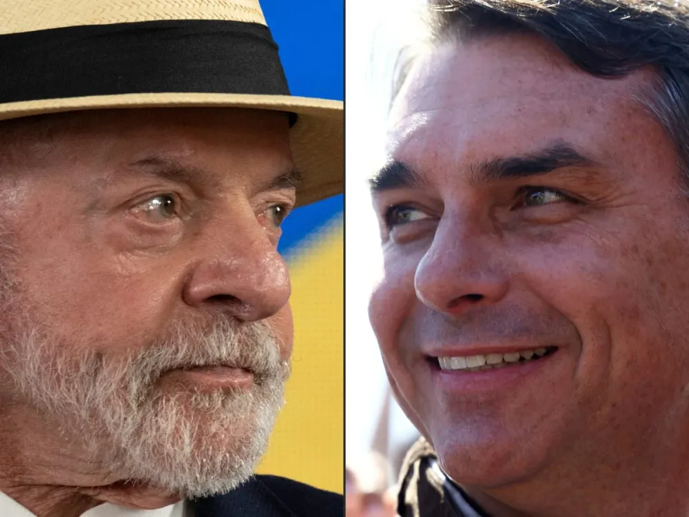 Fotos: Pablo Porciúncula/AFP e Silvio Ávila/AFP... Leia mais em https://www.cartacapital.com.br/politica/poderdata-registra-nova-pesquisa-sobre-lula-x-flavio-bolsonaro/. O conteúdo de CartaCapital está protegido pela legislação brasileira sobre direito au