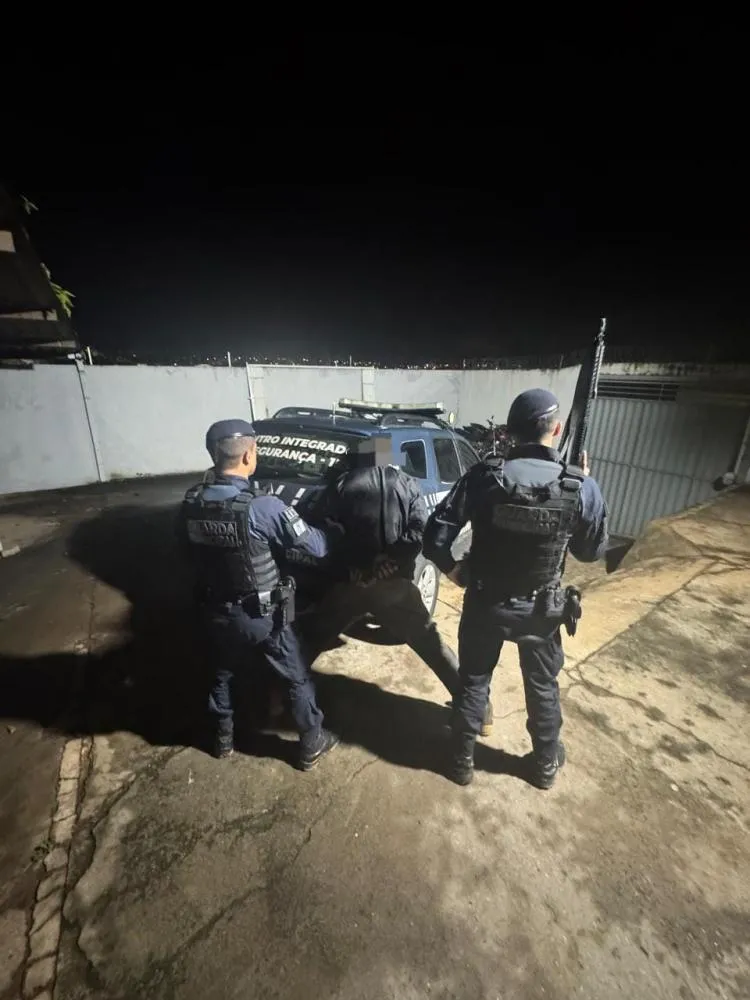 Guarda Municipal prende homem por tráfico de drogas e apreende cocaína e crack em Telêmaco Borba