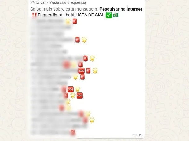 Lista de boicote coloca '20 empresas' de ibaiti na mira por suposto espectro político