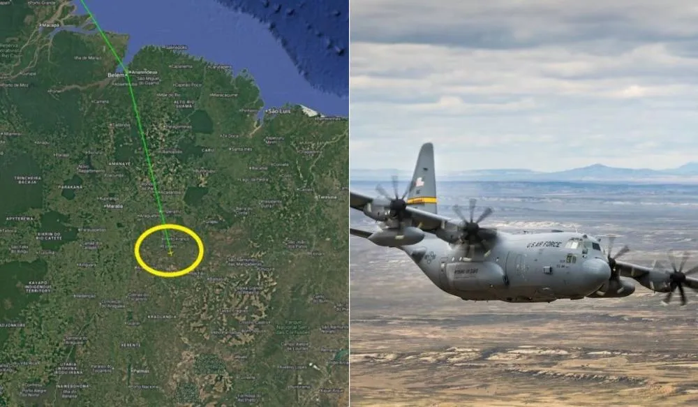 Foto: Reprodução/AirNav Radar e imagem ilustrativa