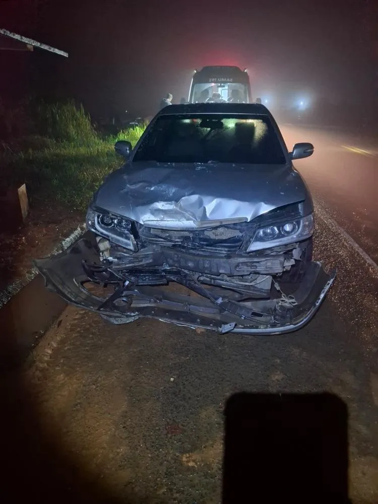 Motorista embriagado provoca colisão traseira na PR-160 e acaba preso em Imbaú